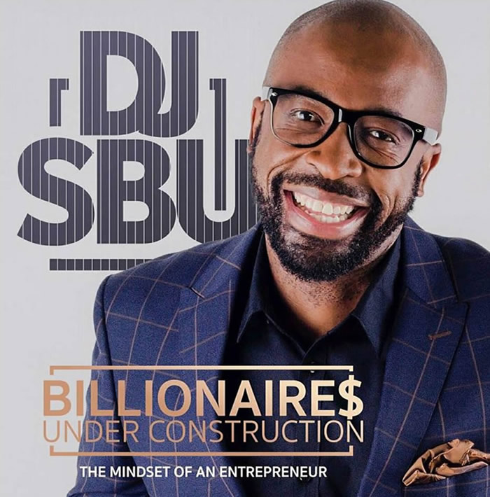 Sbusiso Leope, en promotion pour son livre "billionaires under construction"