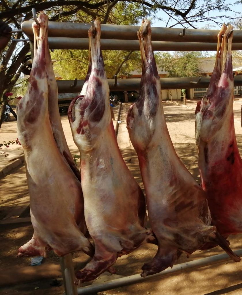 Viande fraiche vendue par Livestock Service Burkina